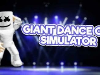 Códigos Giant Dance Off Simulator 2 roblox