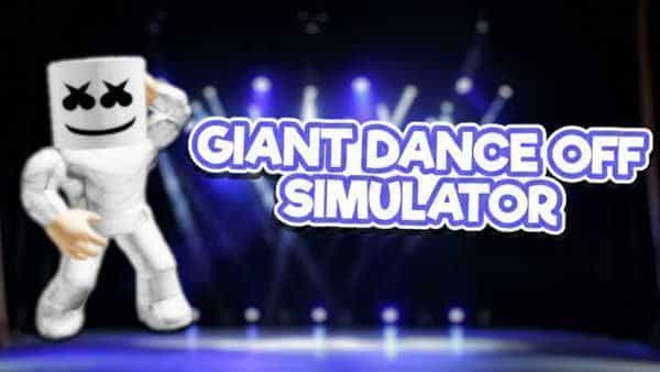 Códigos Giant Dance Off Simulator 2 roblox
