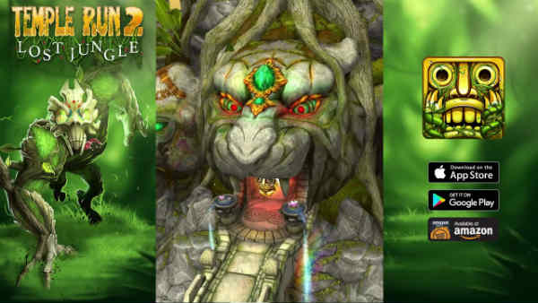 personajes en Temple Run 2