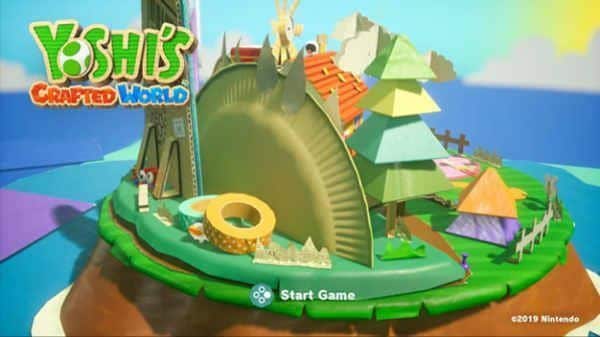 Flores Sonrientes en Yoshis Crafted World