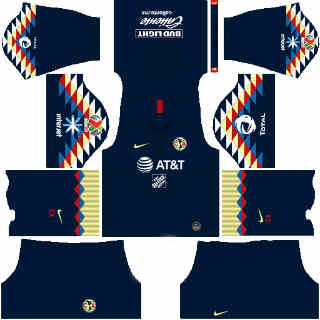 America kit visitante dls 2020