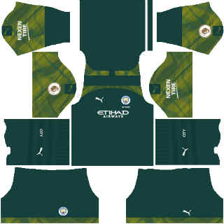Manchester City kit portero local dls 2020