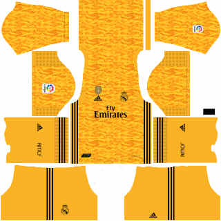 real madrid kit portero local dls 2020