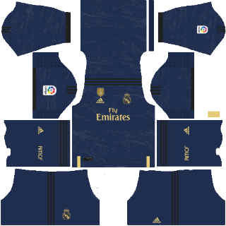 real madrid kit visitante dls 2020