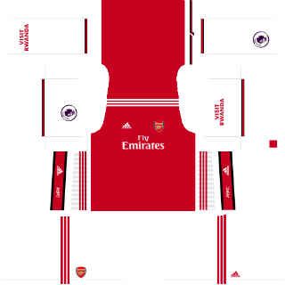 kit local arsenal dls 2020