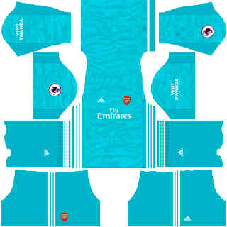 kit portero visitante arsenal dls 2020