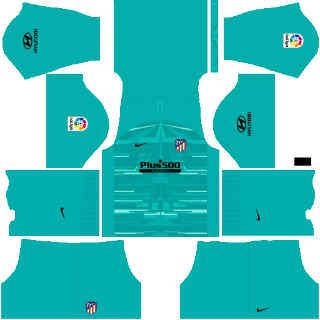 kit portero visitante atletico madrid dls 2020