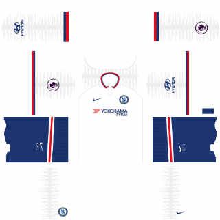 kit visitante chelsea dls 2020