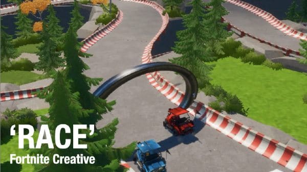 Mapas de Carreras Fortnite Códigos
