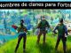 Nombres de clanes para Fortnite