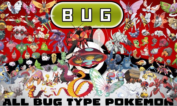 Pokemon Tipo Bicho Debilidades