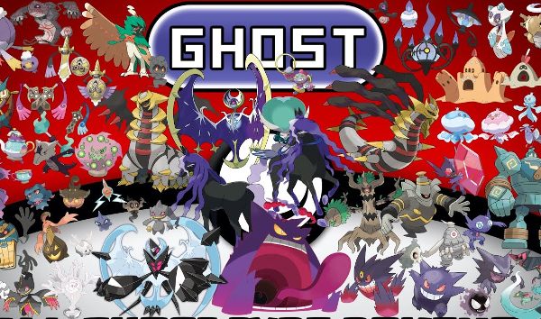 Pokemon Tipo Fantasma Debilidades
