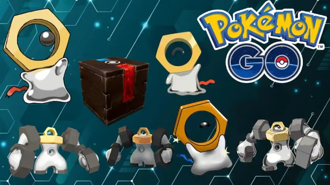 Caja de Meltan y shiny Pokemon Go