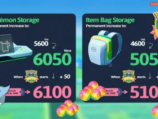 Capacidad aumentada Pokemon y Objetos - Pokemon Go