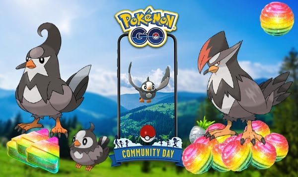 Community Day Starly – Pokemon Go Julio 2022