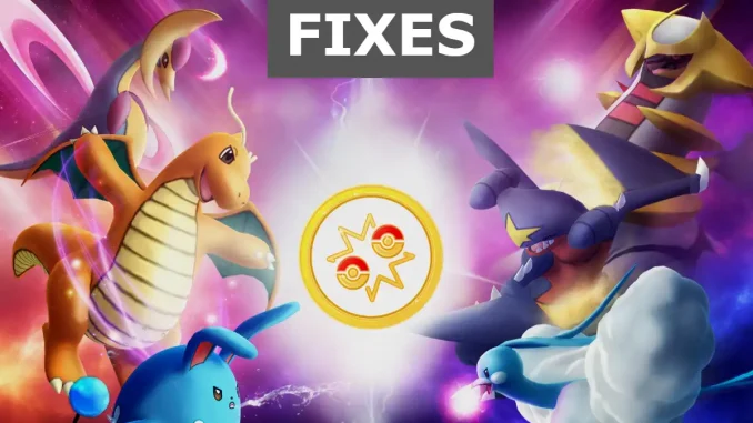 Fixes para GO Battle League - Junio Pokemon Go