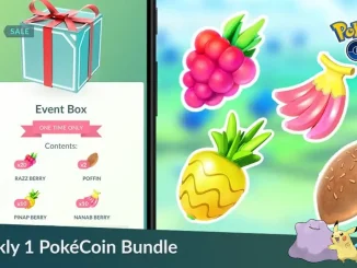 Nueva Caja Semanal Pokemon Go