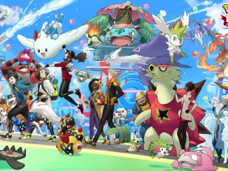 Arte 6 aniversario Pokemon Go - Julio