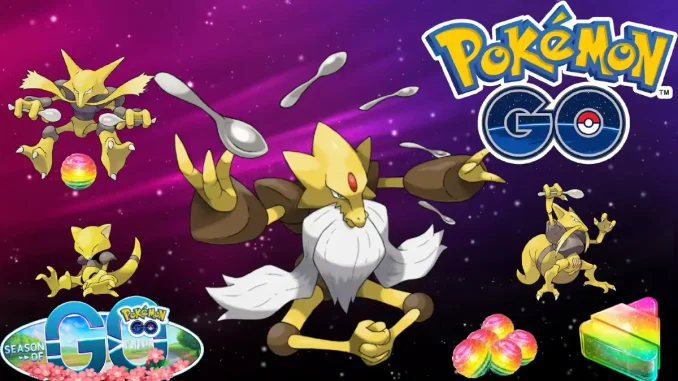 Mega Alakazam encontrado en Pokemon Go