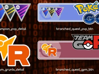 Nuevas ramas y botones Pokemon Go - Julio 2022