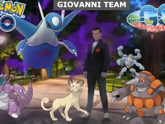 Nuevo equipo Giovanni - Julio 2022 Pokemon Go