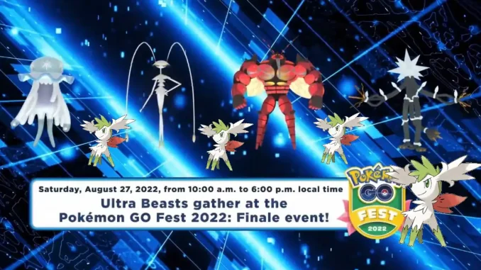 Shaymin forma cielo Go Fest