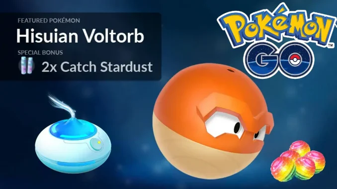 Voltorb de Hisui Martes 2 Agosto