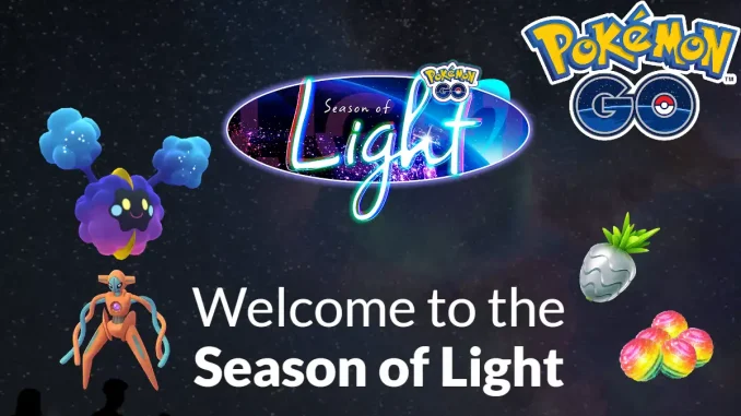 Evento Temporada de Luz Pokemon Go