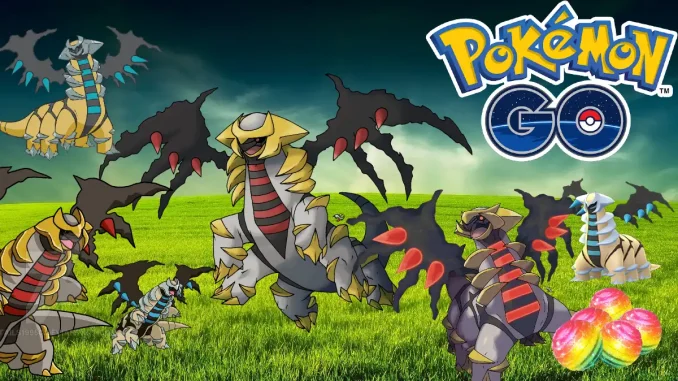 Capturar a Giratina Altered variocolor shiny