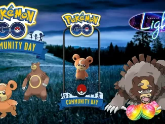 Dia de la Comunidad Teddiursa Ursaring y Ursaluna Pokemon Go
