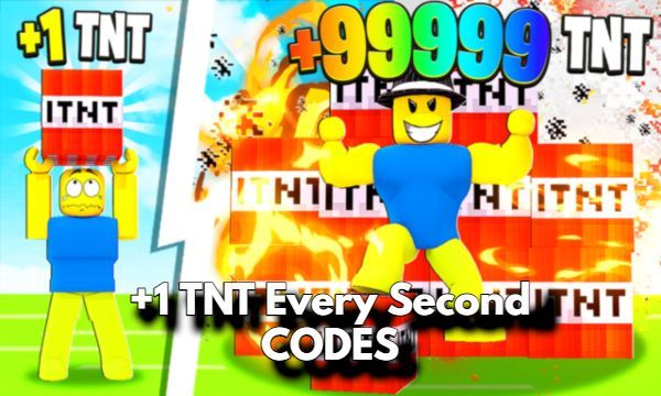 +1 TNT Every Second Codes Roblox