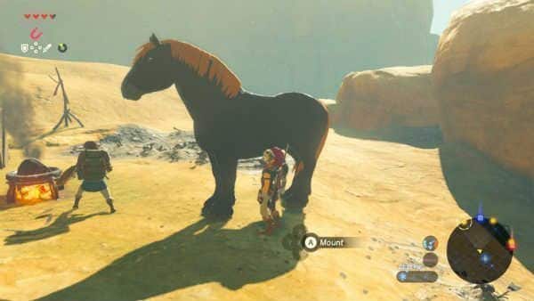 Conseguir el caballo gigante en Zelda Breath of the Wild