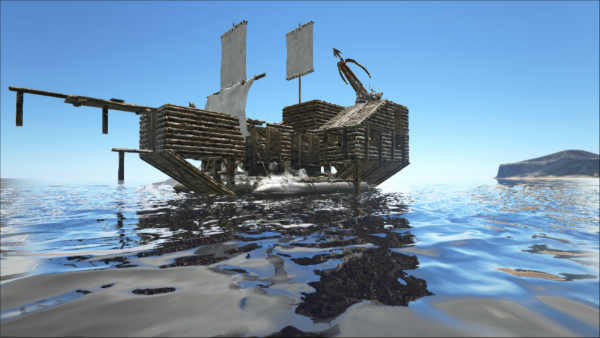 construir barcos en Ark Survival Evolved