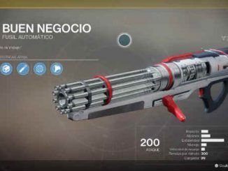 Buen Negocio en Destiny 2