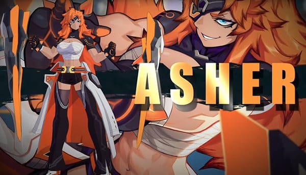 asher best builds in omega strikers