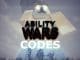 Ability Wars Codes Roblox