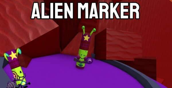 Alien Marker in Find the Markers