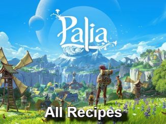 All Recipes Guide in Palia