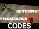 Alternate Battlegrounds Codes Roblox
