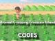 Animal Crossing Treasure Island Codes