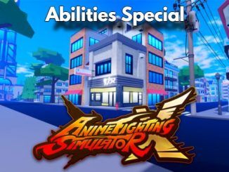 Anime Fighting Simulator X Abilities Special