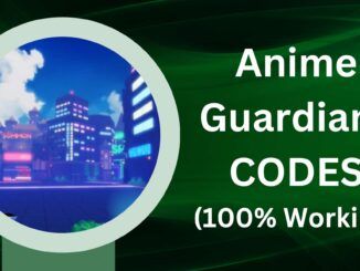 Anime Guardians Codes