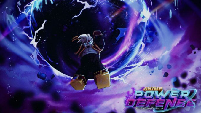 Anime Power Defense codes