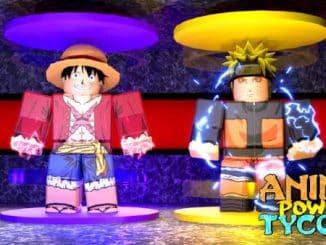 Anime Power Tycoon Codes