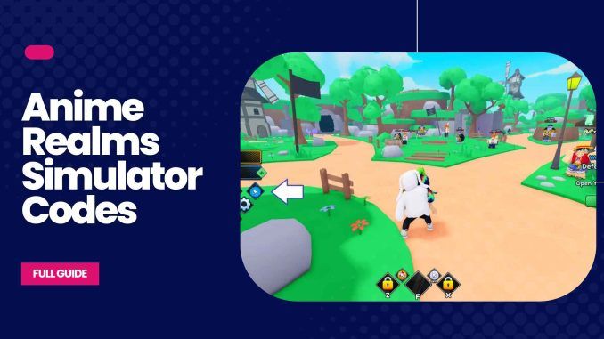 Anime Realms Simulator Codes