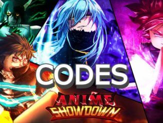 Anime Showdown Codes Roblox