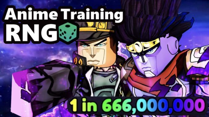 Anime Training RNG codes