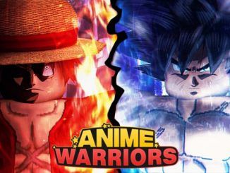Anime Warriors Simulator Codes Roblox