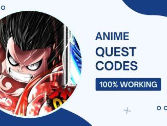 Anime quest codes