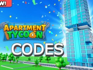 Apartment Tycoon Codes Roblox
